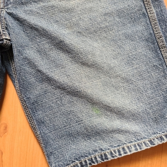 Vintage Levi's Men's Worker Denim Jean Shorts - Picture 10 of 12